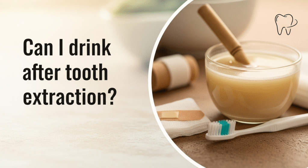 can i drink kava after tooth extraction